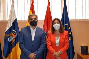 Visita oficial a Telde de Román Rodríguez, vicepresidente del Gobierno de Canarias/TA y Acfi Press.